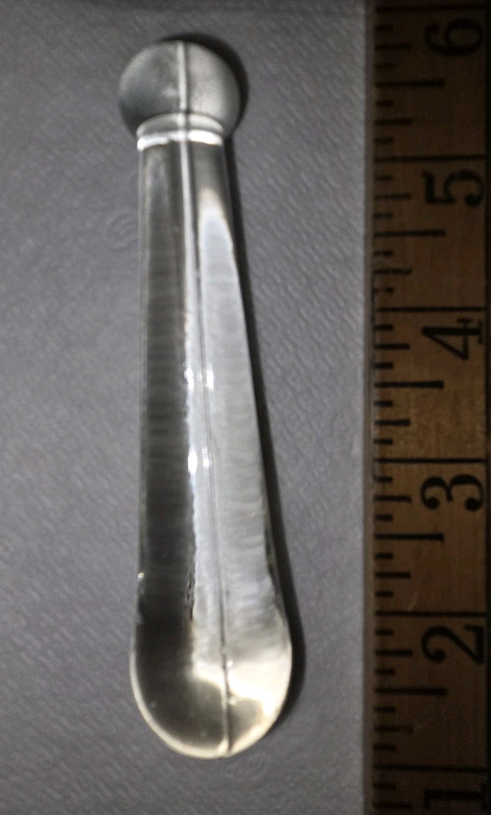 Standard Mortar Clear Glass, 4.5 Inches Long Ar3