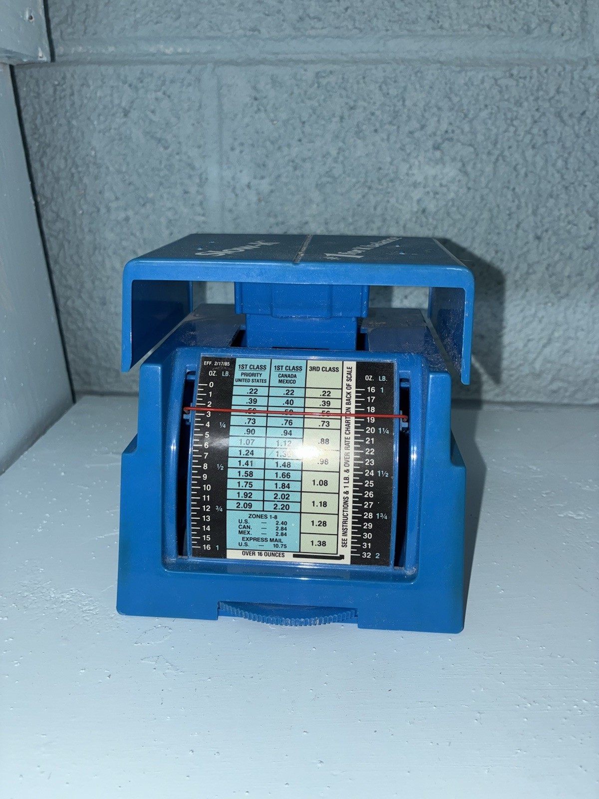 1980’s Collectible Drug Rep CIBA Promo High Resolution Dual Range Utility Scale