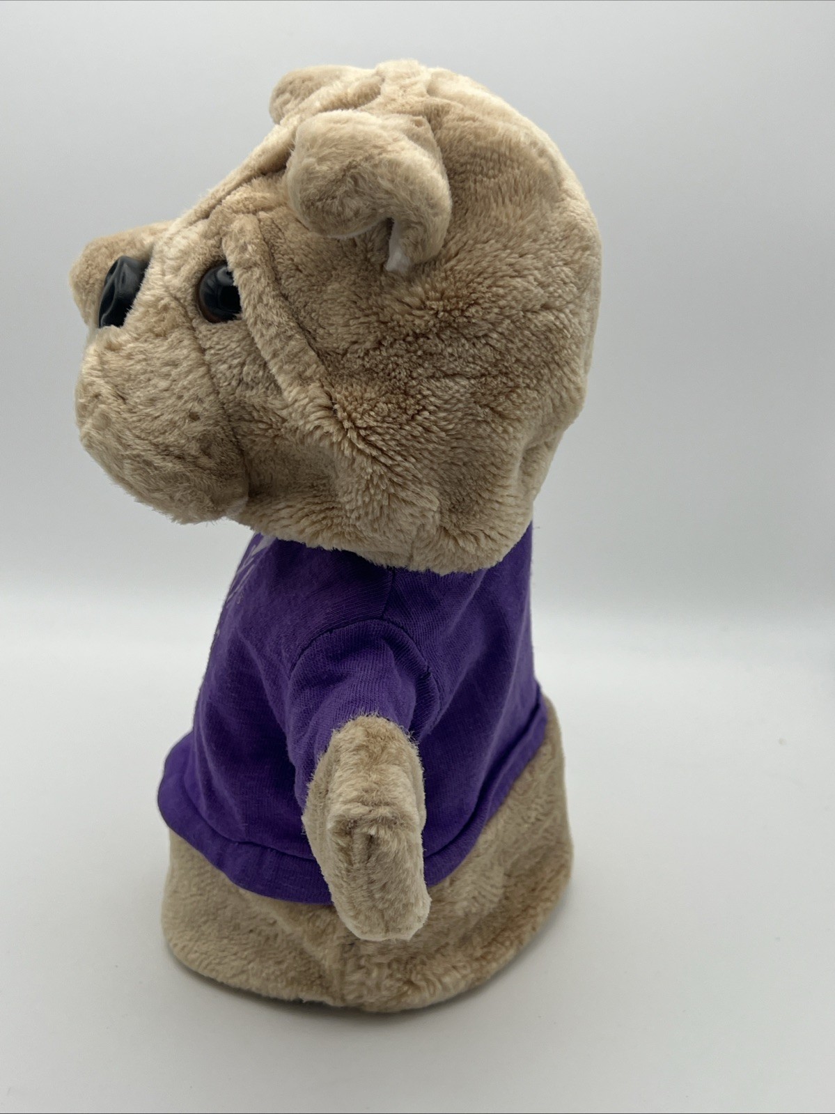 Biaxin Dog Hand Puppet Plush 9.5 Inch Pharma Promo Stuffed Animal Toy
