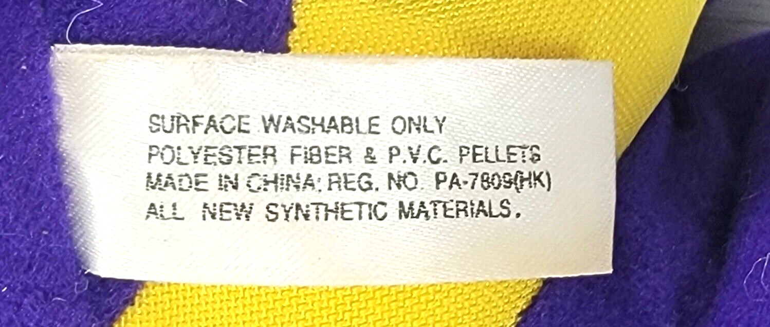 1998 ZYRTEC Purple Gorilla Plush Monkey Stuffed Toy Pharma Promo Advertisement