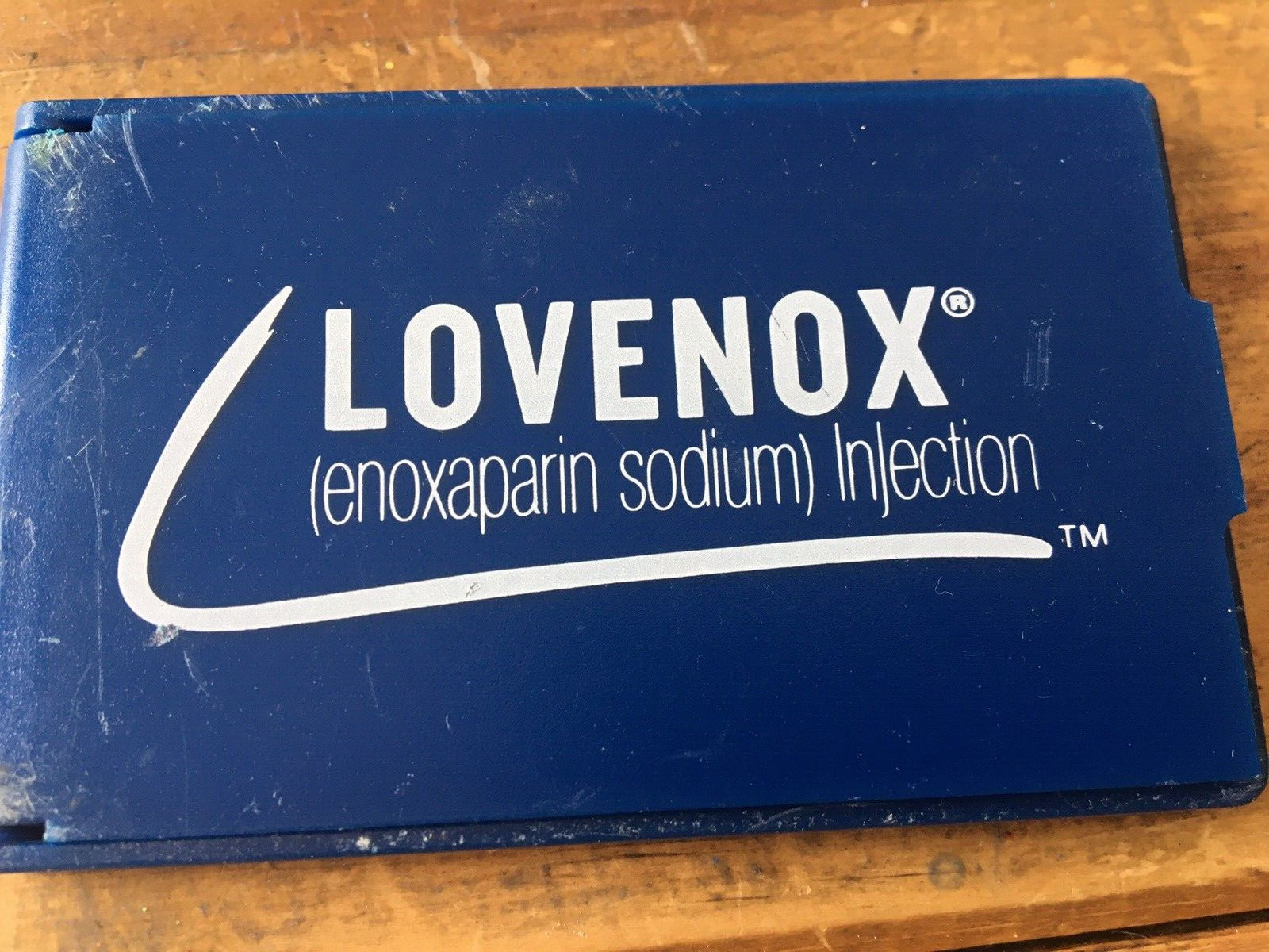 LOVENOX PHARMACEUTICAL PROMO DRUG REP ADVERTISING SWAG POCKET MIRROR