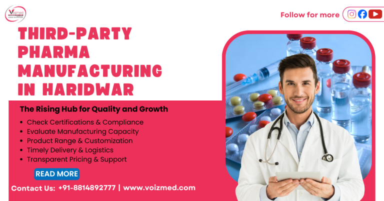 Third-Party Pharma Manufacturing in Haridwar: The Rising Hub for Quality and Growth