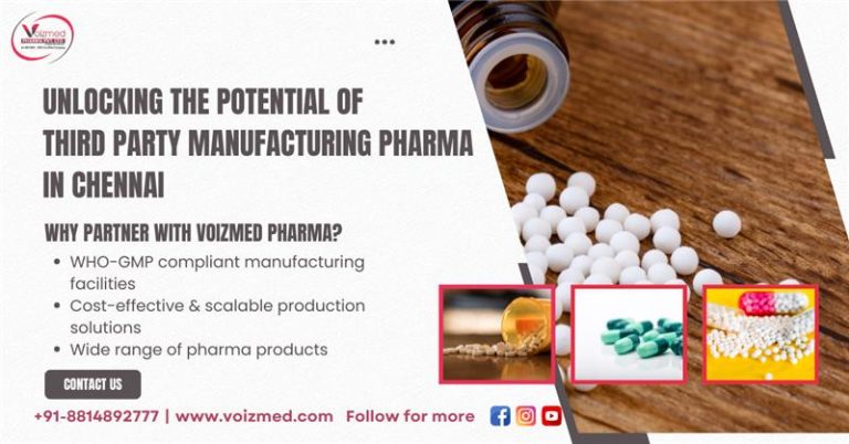 Unlocking the Potential of Third Party Manufacturing Pharma in Chennai – Voizmed Pharma || +91-8814892777