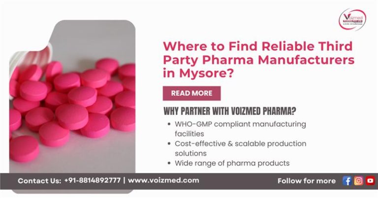 Where to Find Reliable Third Party Pharma Manufacturers in Mysore?