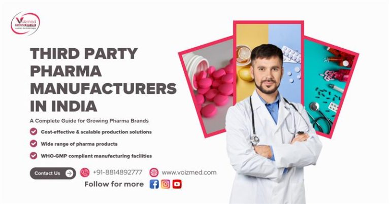 Third Party Pharma Manufacturer in India: A Complete Guide for Growing Pharma Brands || Voizmed Pharmma