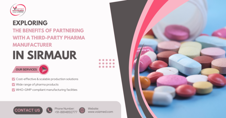 Exploring the Benefits of Partnering with a Third-Party Pharma Manufacturer in Sirmaur – Voizmed Pharma || Call us @+91-8814892777‬