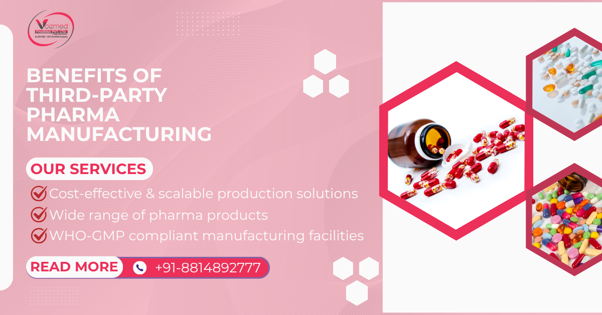 benefits of third-party pharma manufacturing.