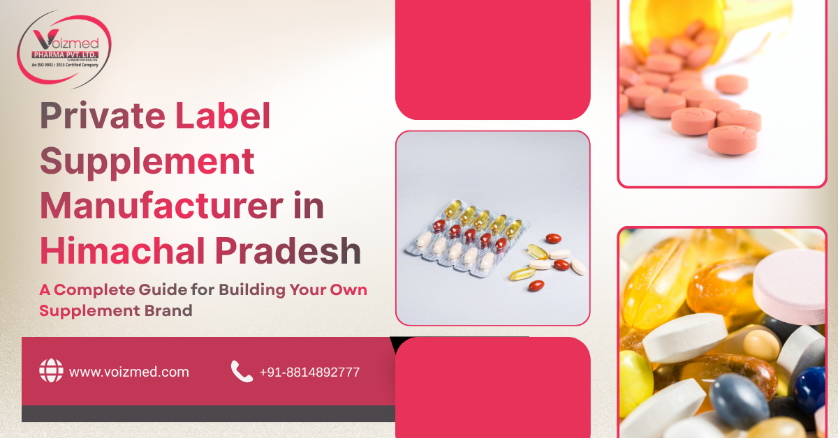 Private label supplement manufacturing